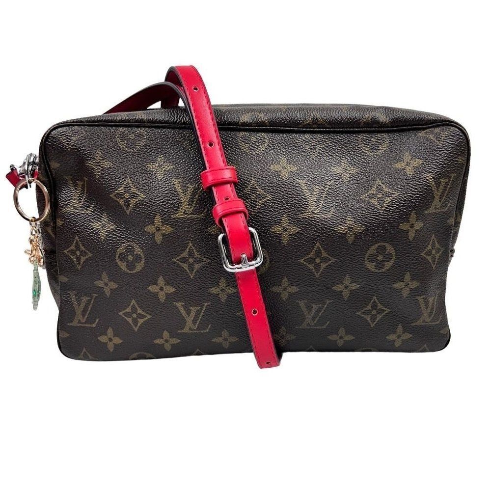 Louis Vuitton LV Cosmetic Pouch Bag Trousse Toilette 28 Browns Monogram - Picture 2 of 13